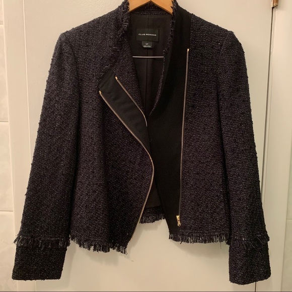 Club Monaco Jessomyn Tweed Jacket - Picture 4 of 7